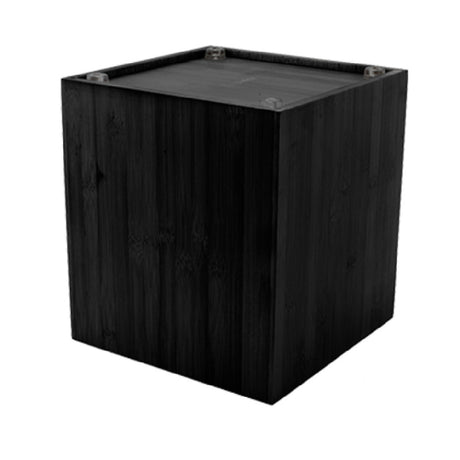 FOH RWA016BKW10 Tribeca Display Riser/Waste Can 8" X 8-3/4" Square