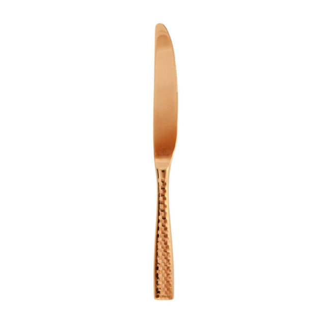 Fortessa 1.4.102.FC.005 Lucca Faceted Copper Rose SH Table Knife 9.9" (25.1cm) (0.27 Each Weight) (Per Case = 12 Each) (ecomm Dealers 2 Case Increments)