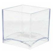 Hubert 80204 - Cube, 4" X 4" X 4", Dishwasher Safe