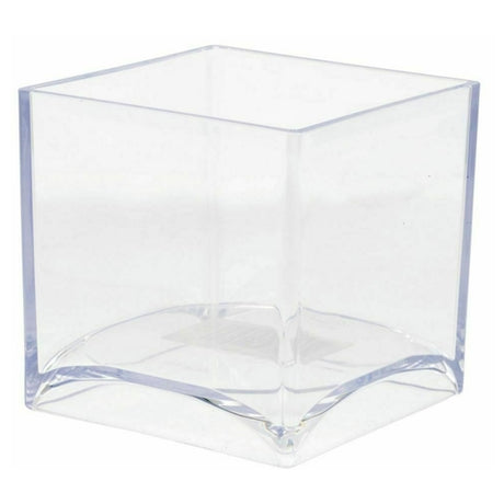 Hubert 80204 - Cube, 4" X 4" X 4", Dishwasher Safe