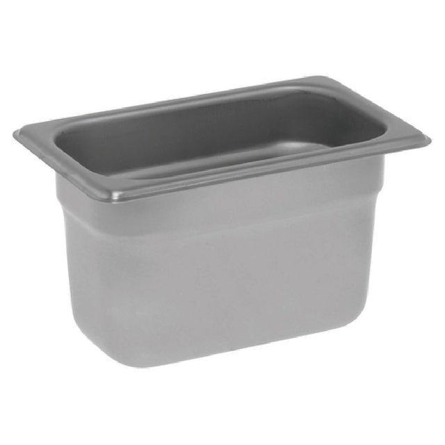 Hubert 23745 - Steam Table Pan, 1/9-size, 4" Deep
