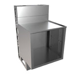 BK Resources UBC-DW-21-W24 Top Shelf Underbar Cabinet Flat Top With Raised Edge