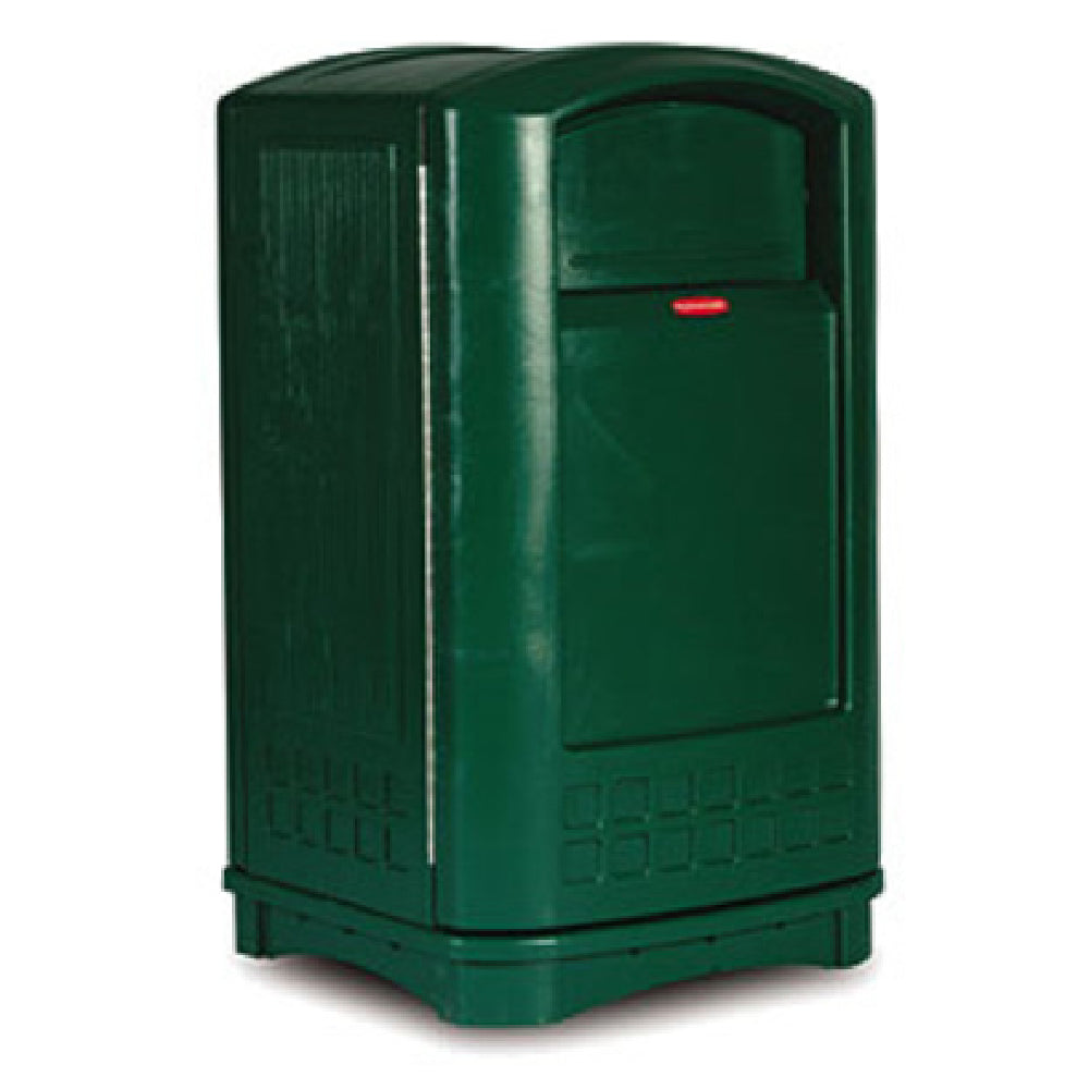 Rubbermaid FG396400DGRN - Plaza™ Container, 50 Gallon, 24-3/4"W X 25-1/4"D X 42-1/8"H