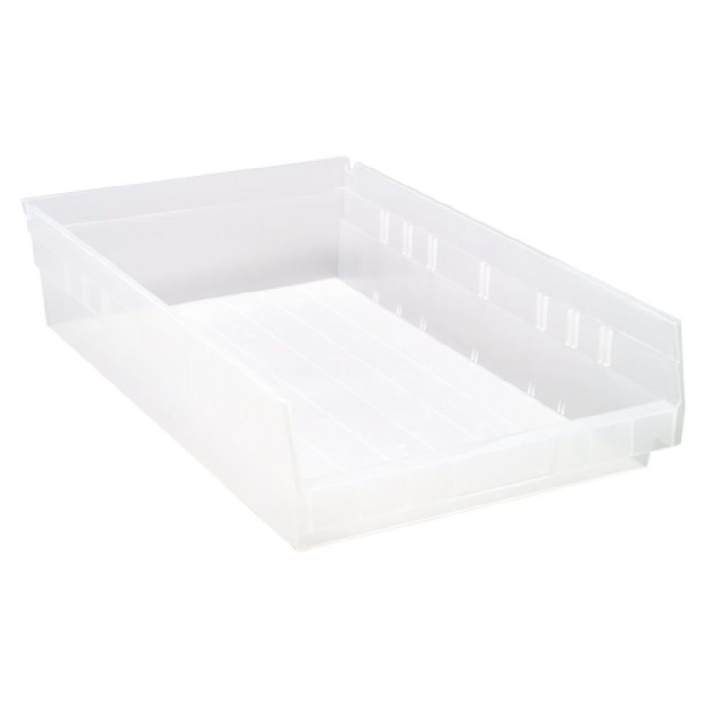 Quantum QSB110CLCS - Economy Shelf Bin, Nesting, 11-1/8"W X 17-7/8"L X 4"H