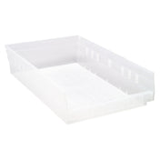 Quantum QSB110CLCS - Economy Shelf Bin, Nesting, 11-1/8"W X 17-7/8"L X 4"H