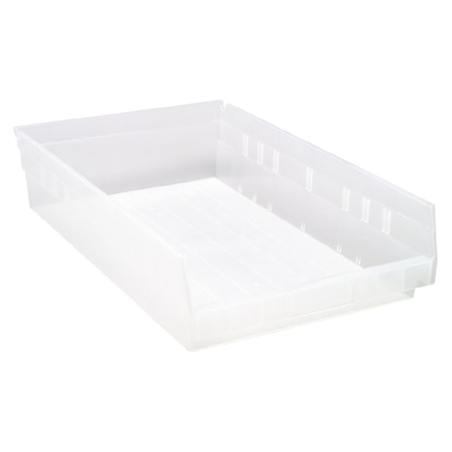 Quantum QSB110CLCS - Economy Shelf Bin, Nesting, 11-1/8"W X 17-7/8"L X 4"H