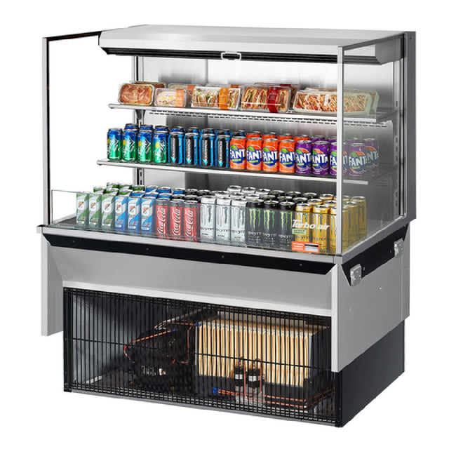 Turbo Air TOM-48L-UF-S-3SI-N Drop-In Horizontal Open Display Case Low Profile