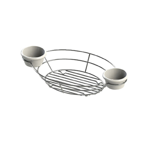 Tablecraft H711372 Meranda™ Serving Basket 13" X 7" X 2" Oval