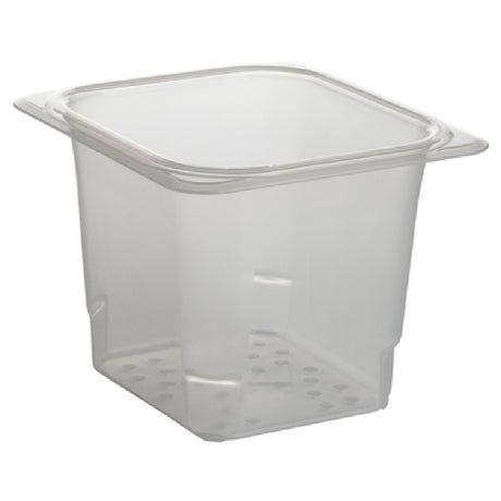 Cambro 65CLRPP190 Food Pan Colander 6-3/8" X 6-15/16" X 5" Deep Fits 1/6 Size Food Pans