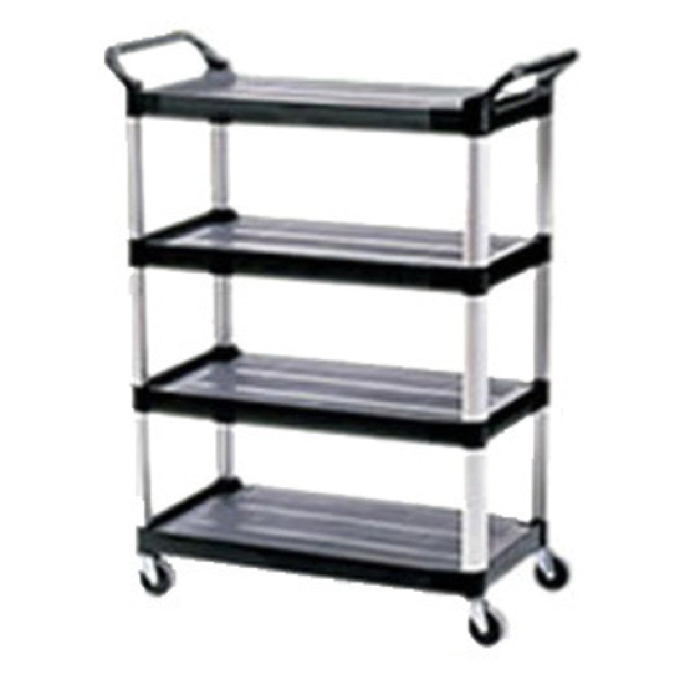 Rubbermaid FG409600BLA - Xtra™ Utility Cart, 40-5/8"L X 20"W X 51"H, 300 Lb. Total Capacity