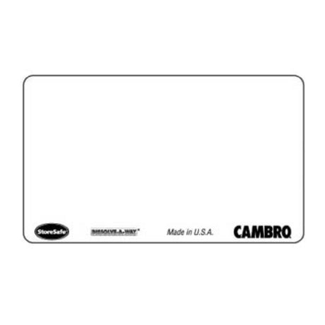 Cambro SLL30 StoreSafe® Food Rotation Label Laser Sheet 1" X 2-1/2"