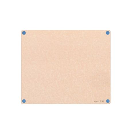 Epicurean 622-23190119 Epicurean HACCP Non-Slip Cutting Board 23" X 19" X 3/8" In Natural With Blue Seafood Feet