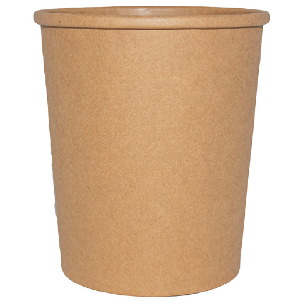 International Tableware TG-KS-32 Soup Cup Kraft Paper Round