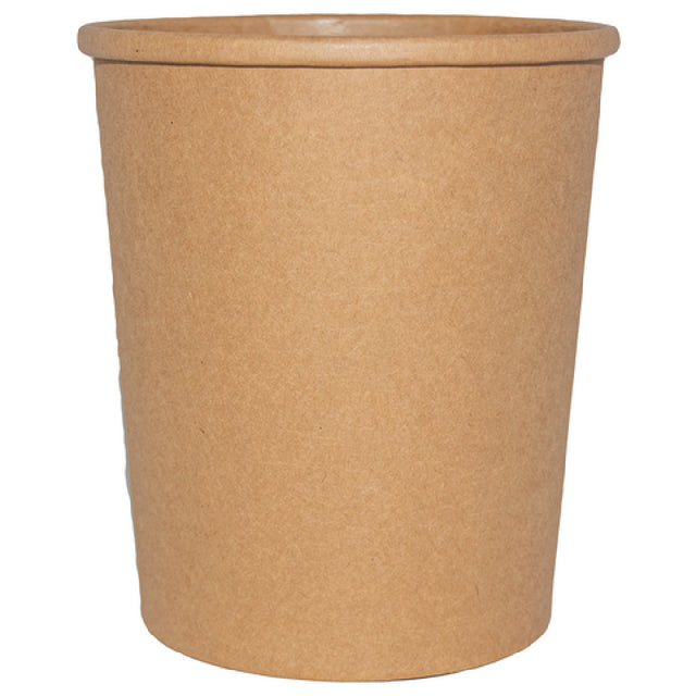 International Tableware TG-KS-32 Soup Cup Kraft Paper Round