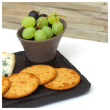 Bauscher Hepp TBST9830 - Stone Effect Collection Platter, 12-3/4"L X 7"W, Rectangular
