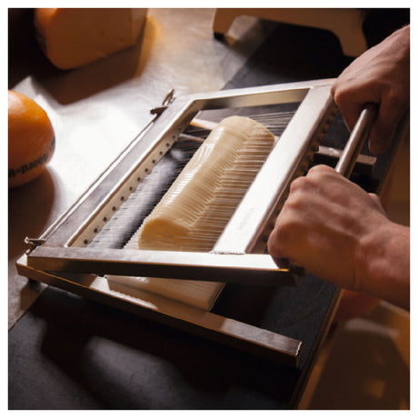 BOSKA 520060 - Boska Mozzarella Cutter, 13.66''W X 14.64''D X 2.75''H, Stainless Steel Frame