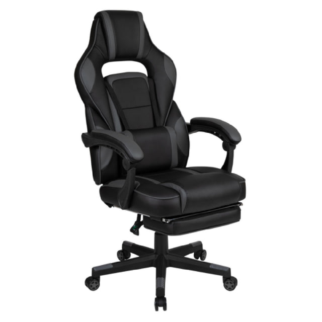 Flash Furniture CH-00288-BK-GG X40 Gaming Chair 280 Lb. Weight Capacity LeatherSoft Upholstery