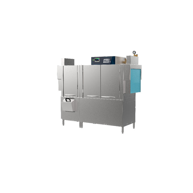 Moyer Diebel MD-66+ - Pro Series Rack Conveyor Dishwasher, 66” W, (44” Single Tank + 22” Prewash With Removable Scrap Basket)
