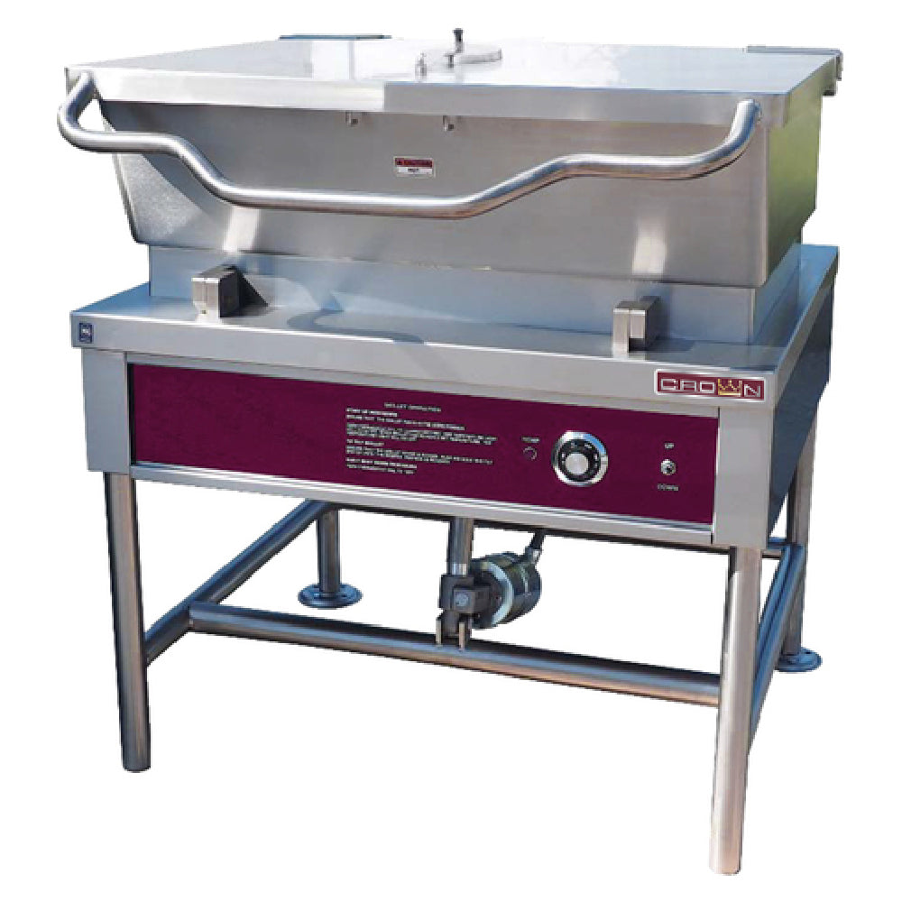 Crown Steam ELTS-40_220/60/3 Tilting Skillet Electric 40 Gallon Capacity