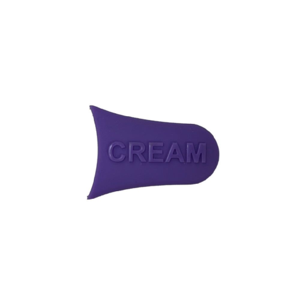 Service Ideas FCCIDCREAMPUR Flow Control Carafe "Cream" ID Sock In Purple