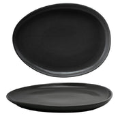 FOH DOS032BKP20 Tides™ Plate 13" X 9-3/4" Oval