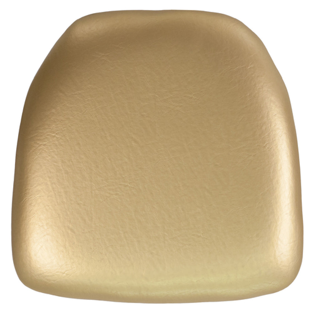 Flash Furniture BH-GOLD-HARD-VYL-GG Chair Cushion 15-1/2"W X 15-1/2"D X 2"H Designed For Crystal