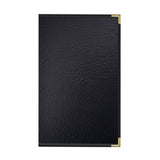 Risch SEV-6V 8.5X14 Seville Hardback Antibacterial/antimicrobial Faux-leather Menu Cover (specify Color)