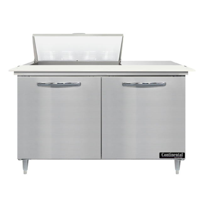 Continental Refrigerator D48N8C Designer Line Sandwich Unit 48"W Two-section
