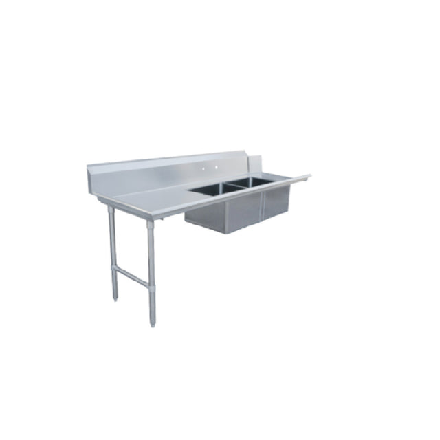 Omcan 48487 (48487) Soiled Dishtable Straight Design 84"W X 30"D X 44"H