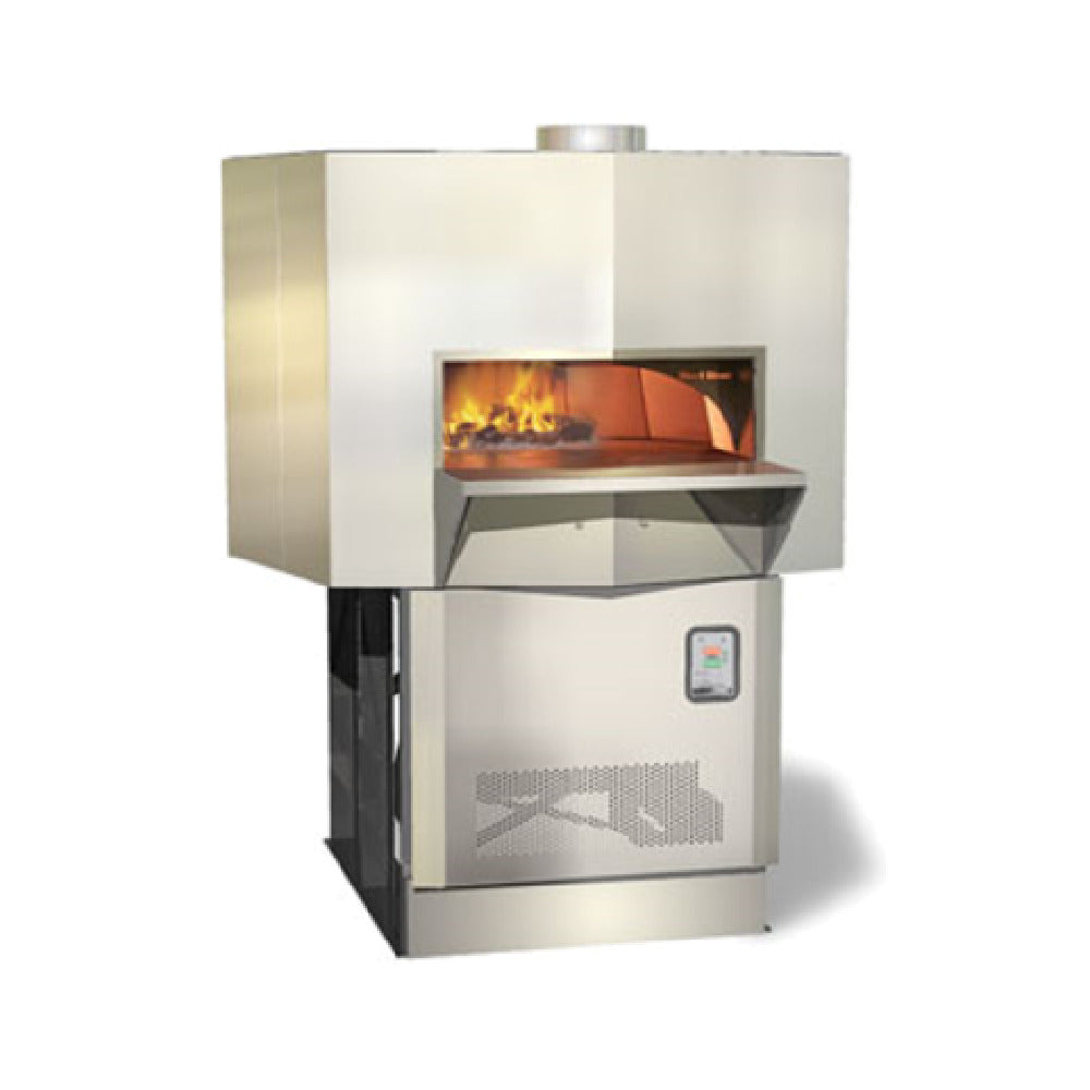 Wood Stone WS-MS-5-W-IR Mt. Adams Stone Hearth Oven Wood Burning With Infrared Burner Under Hearth As An Assist