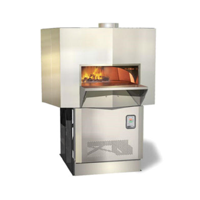 Wood Stone WS-MS-5-W-IR Mt. Adams Stone Hearth Oven Wood Burning With Infrared Burner Under Hearth As An Assist