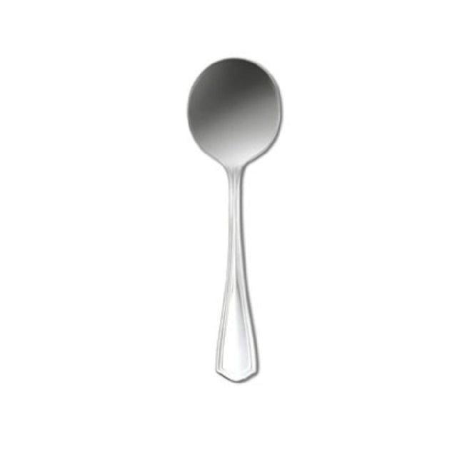 1880 Hospitality 1305SBLF Oneida® Bouillon Spoon 5-3/4" Fluted Border