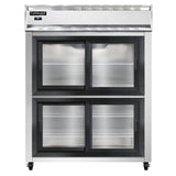 Continental Refrigerator 2RENSASGDHD Extra-Wide Refrigerator Reach-in 57"W