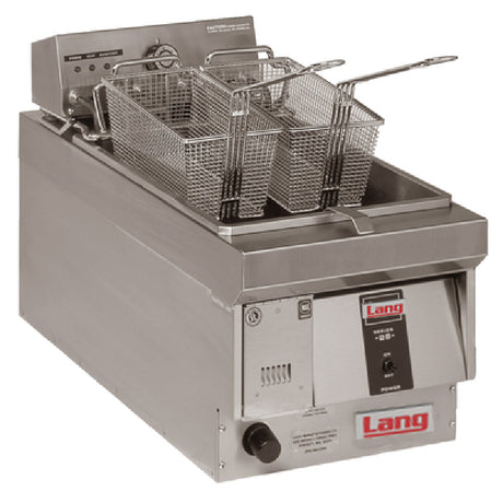 Lang 130FM_480/60/3 Lang® Marine Fryer Electric Countertop