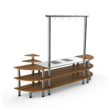 Steelite MGCMLD05BSXF - Steamline Arch Induction Station, 130.0" X 29.5" X 96.0"