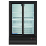 Empura SS-P300WA-B - Refrigerator Merchandiser, 35.4"W X 19.45"D X 55.62"H, 10 Cu. Ft Capacity