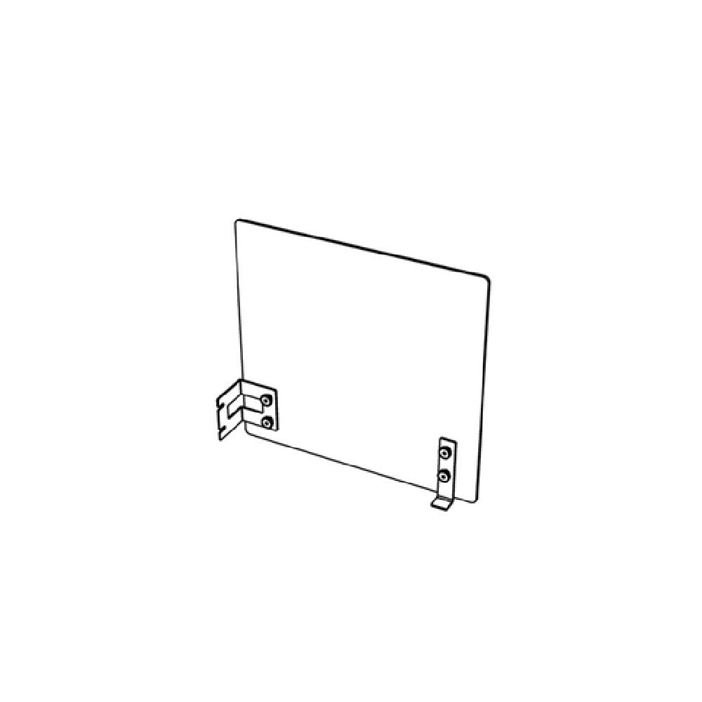 Bauscher Hepp VE-66079 - Venta® Side Shield Sneeze Guard, Vertical, 48_45