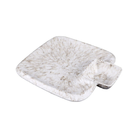 GET Enterprises B524105-BRM Elite Global Solutions Chip & Dip Plate 11-7-8"W X 10"D X 1-1/8"H