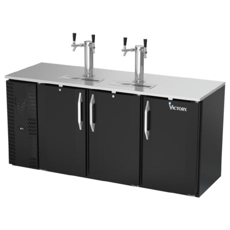 Victory VDDN72HC-B - Direct Draw Dispenser, 72"W X 26-1/8"D X 49-5/16"H, 23.643 Cu. Ft.