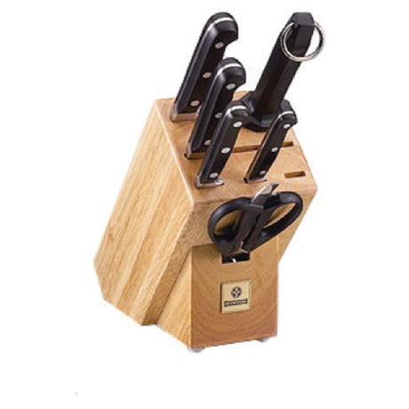 Mundial 5100-7 - 5100 Series Knife/Block Set, 7 Piece, Fully Forged