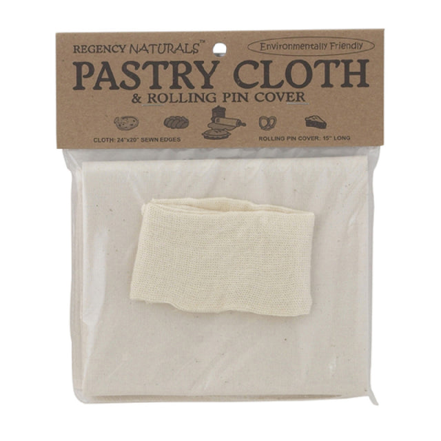 Harold Import Co. RW1050N Regency Wraps Naturals™ Pastry Cloth 24" X 20" 100% Cotton