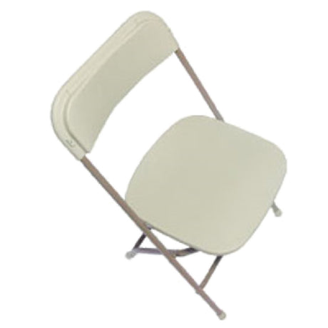 Forbes Industries C600BNE/NE EventXpress™ Folding Chair Bone Plastic Formed Back & Seat