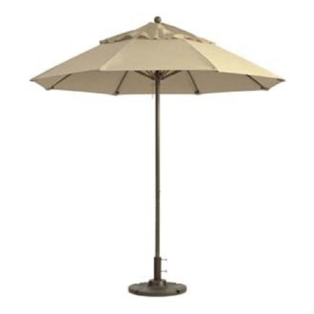 Grosfillex 98820331 Windmaster Umbrella 9 Ft. Round Top