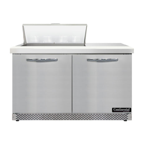 Continental Refrigerator D48N8-FB Designer Line Sandwich Unit Front Breather 48"W