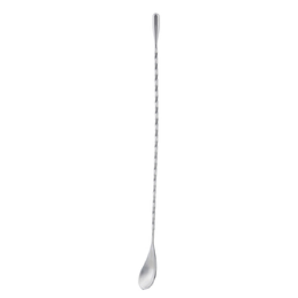 Tablecraft 10474 Bar Spoon 12"L Brushed Finish