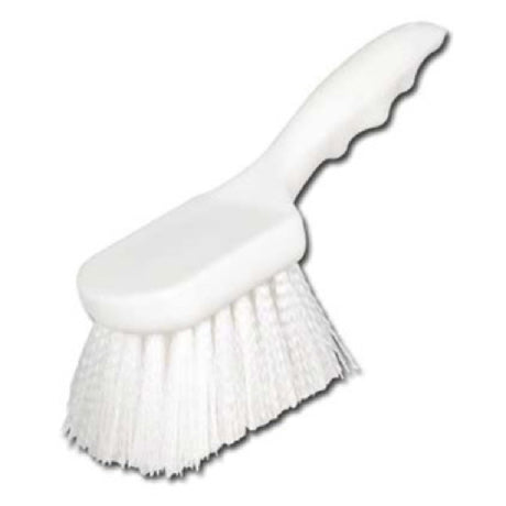 Winco BRN-8P Pot Scrubbing Brush 8" Plastic Handle