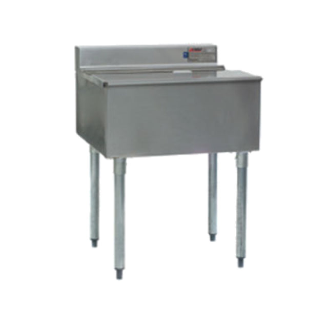 Eagle B2IC-22-X 2200 Series Underbar Ice Bin/Cocktail Unit 24"W X 24"D 63 Lbs. Capacity