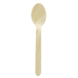 PacknWood 210CVB3 - Eco Spoon 6.2", Compostable, Biodegradable