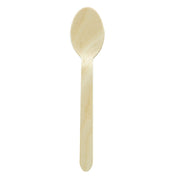 PacknWood 210CVB3 - Eco Spoon 6.2", Compostable, Biodegradable