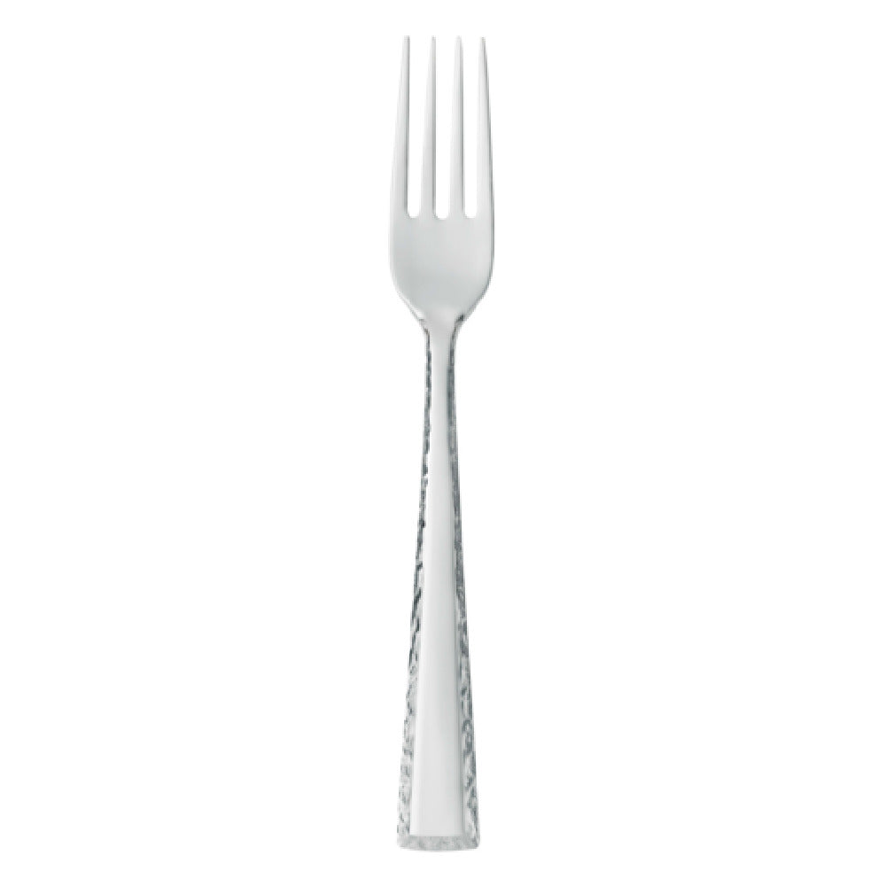 Libbey 926 038 (Formerly World Tableware) Salad Fork 7-1/4" Hammered Finish Handle